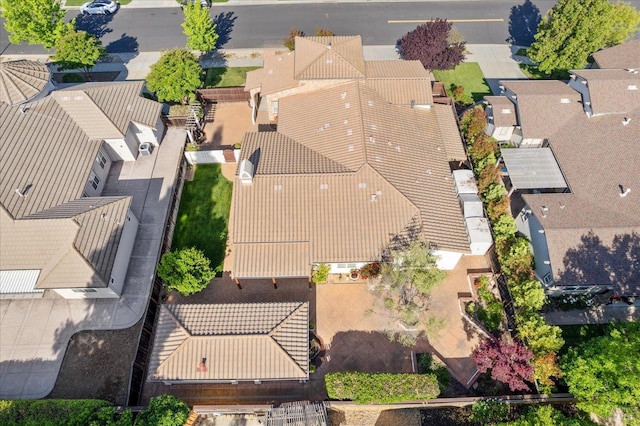 bird's eye view featuring a residential view