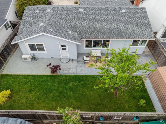 drone / aerial view
