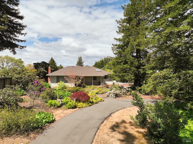 view of property's community