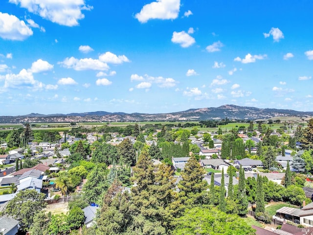 3432 Norwalk Pl, Fairfield, CA 94534 - aerial view of residential area featuring a mountain backdrop