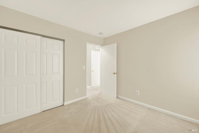 3432 Norwalk Pl, Fairfield, CA 94534 - unfurnished bedroom featuring baseboards, light carpet, and a closet