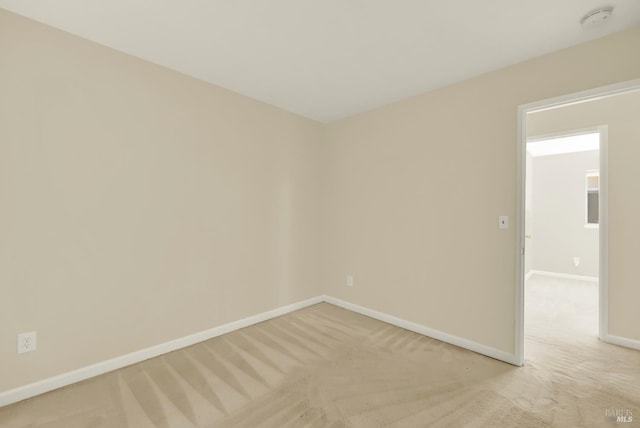 3432 Norwalk Pl, Fairfield, CA 94534 - spare room with baseboards, light colored carpet, and a smoke detector