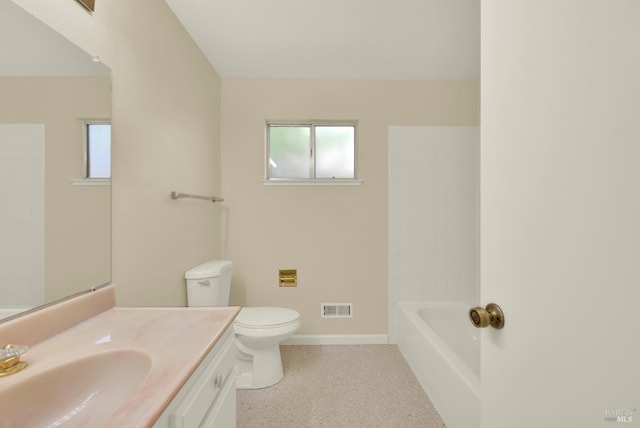 3432 Norwalk Pl, Fairfield, CA 94534 - full bathroom featuring toilet, vanity, and baseboards