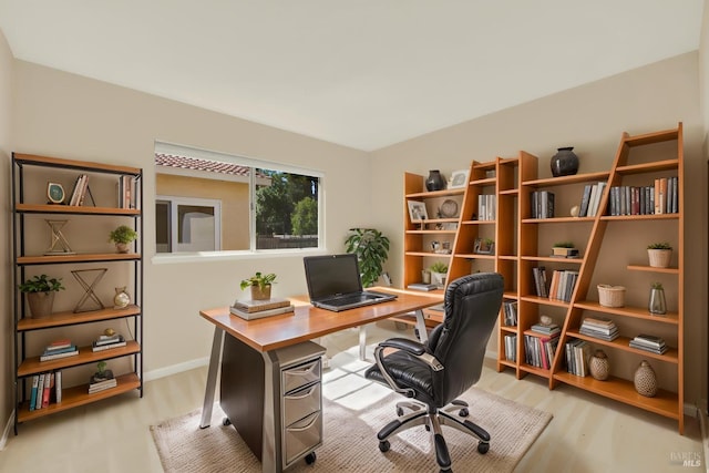 3432 Norwalk Pl, Fairfield, CA 94534 - office space with wood finished floors and baseboards