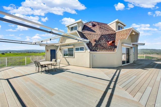 8560 Holmes Ln, Winters, CA 95694 - view of wooden deck