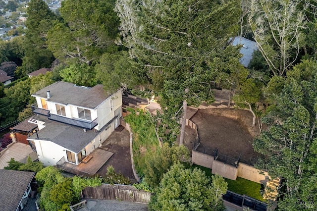 bird's eye view