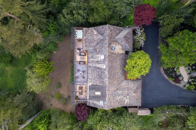 drone / aerial view