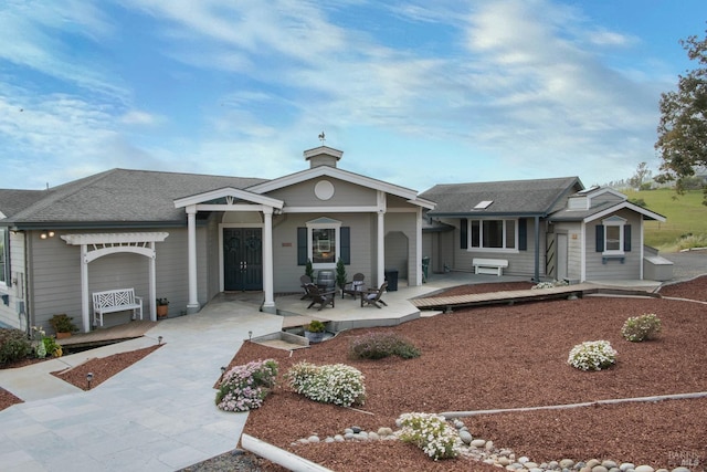 6200 Burnside Rd, Sebastopol, CA 95472 - view of front of property featuring concrete driveway and a shingled roof