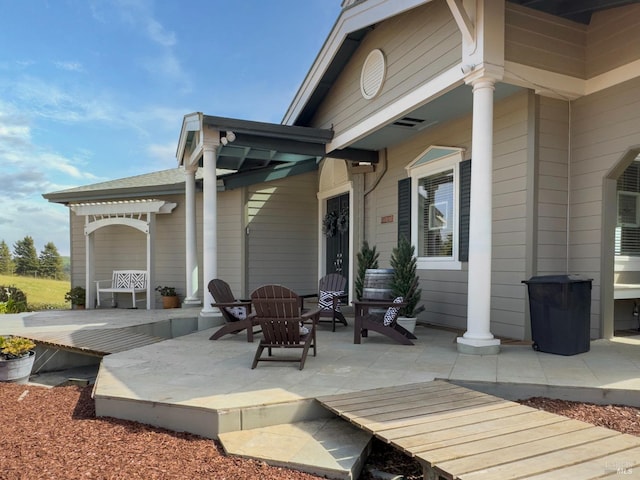 6200 Burnside Rd, Sebastopol, CA 95472 - view of patio / terrace with a wooden deck