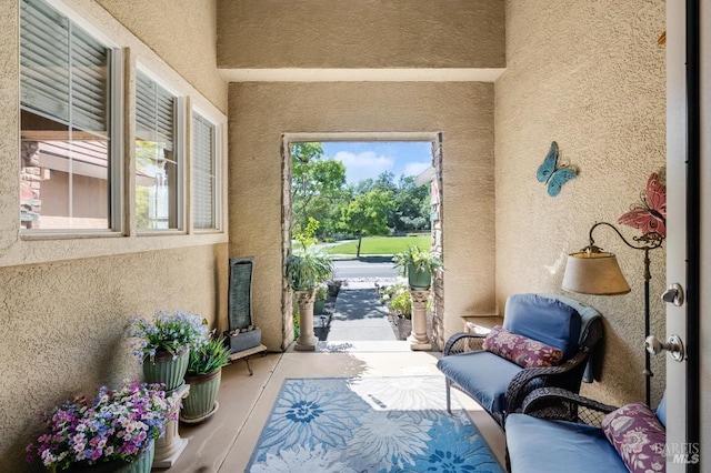 exterior space featuring plenty of natural light