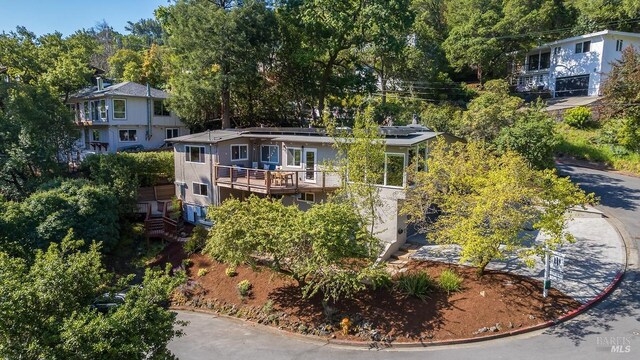 5 Oak Springs Dr, San Anselmo, CA 94960 - exterior space with a balcony