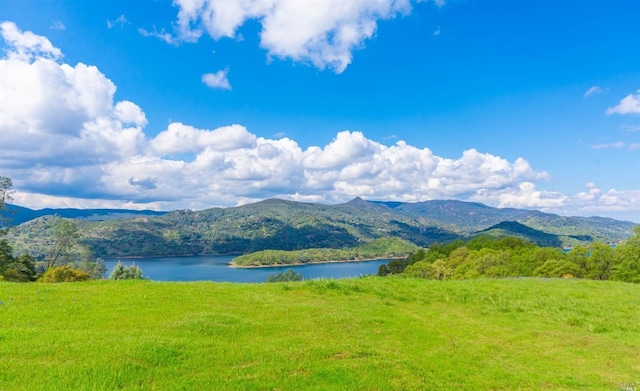 1300 Steele Canyon Rd, Napa, CA 94558 - property view of mountains featuring a water view