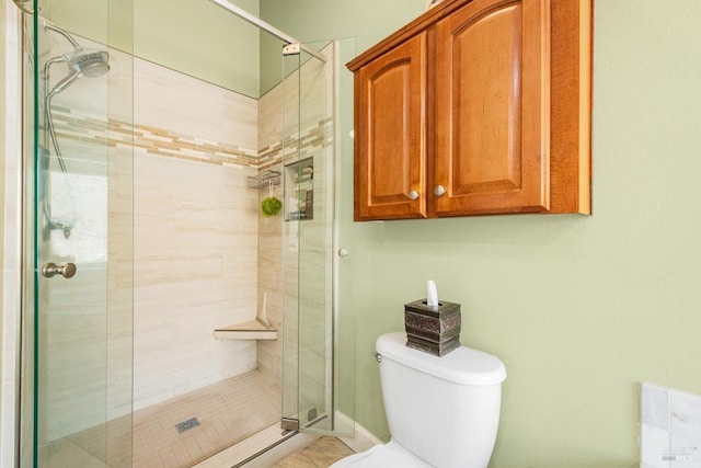 1300 Steele Canyon Rd, Napa, CA 94558 - bathroom featuring a stall shower and toilet