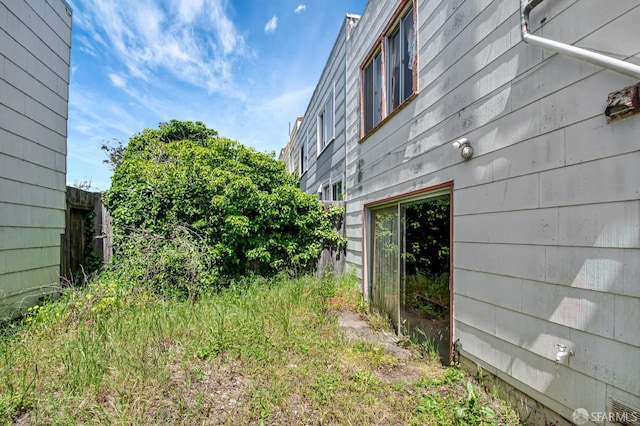 view of property exterior