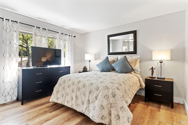 28 Washington St, Novato, CA 94947 - bedroom featuring light wood-type flooring and baseboards