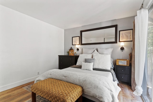 28 Washington St, Novato, CA 94947 - bedroom with wood finished floors and baseboards