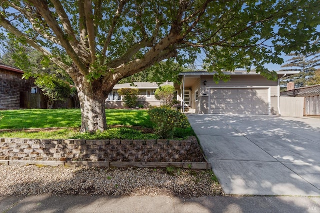 28 Washington St, Novato, CA 94947 - view of front of home featuring an attached garage and driveway