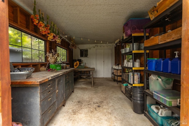 view of storage