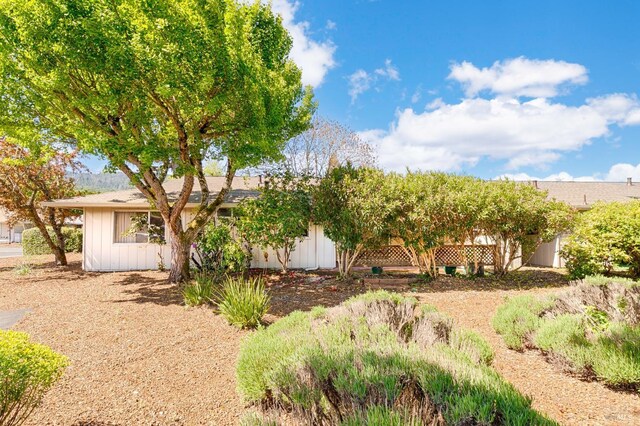 4 Valley Green St, Santa Rosa, CA 95409 - ranch-style house with an attached carport and driveway