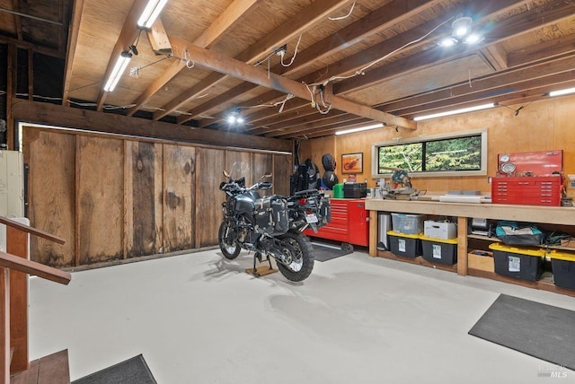 269 Castro St, Lagunitas, CA 94938 - below grade area with a workshop area