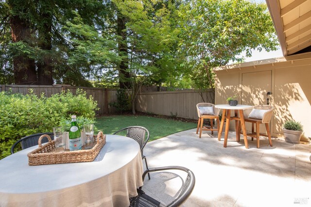 1 Deerfield Ln, Novato, CA 94947 - obstructed view of property with a front lawn, driveway, and roof with shingles