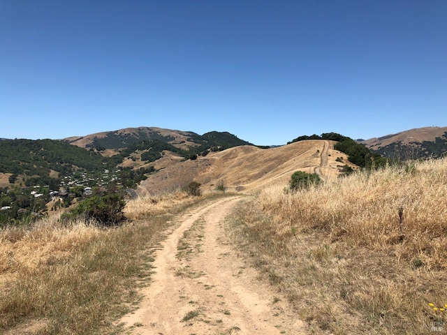 view of mountain feature