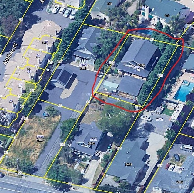 2984 First St, Napa, CA 94558 - map of property location