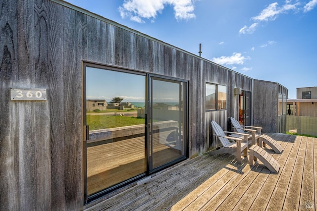360 Grey Whale, The Sea Ranch, CA 95497 - view of wooden terrace