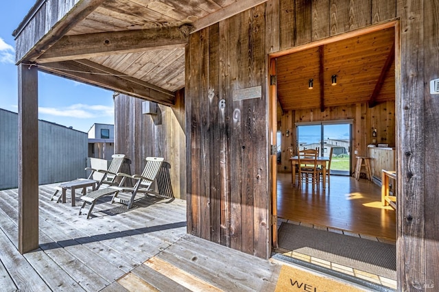 360 Grey Whale, The Sea Ranch, CA 95497 - view of wooden terrace