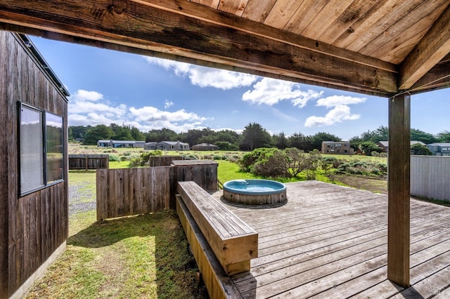 360 Grey Whale, The Sea Ranch, CA 95497 - deck with fence