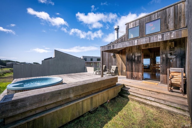 360 Grey Whale, The Sea Ranch, CA 95497 - exterior space featuring hot tub deck surround