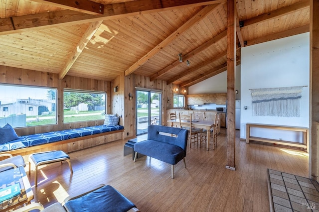360 Grey Whale, The Sea Ranch, CA 95497 - sunroom with beam ceiling