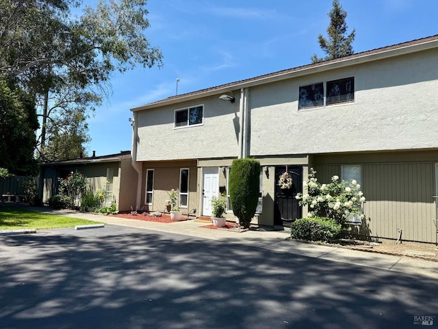 multi unit property with stucco siding
