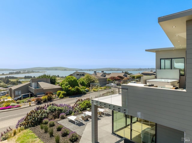 property view of water