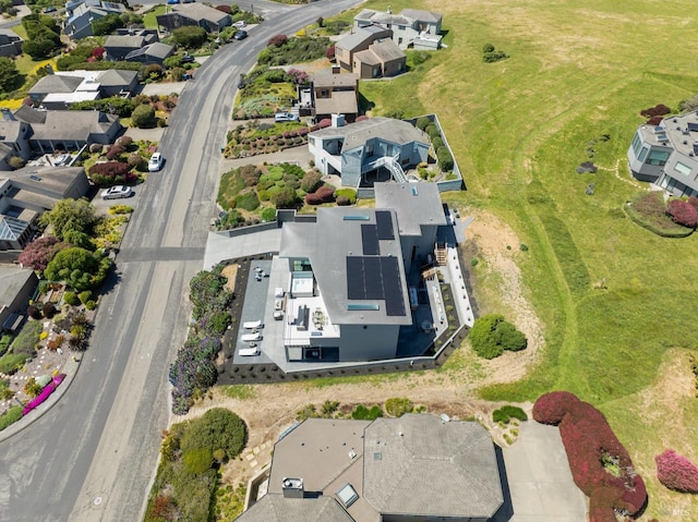birds eye view of property featuring a residential view
