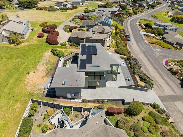 drone / aerial view featuring a residential view