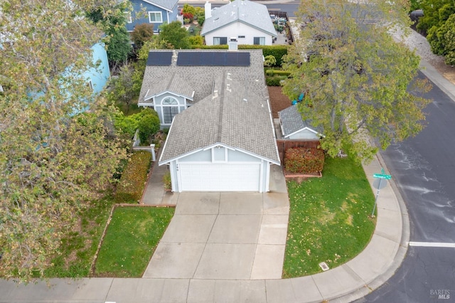 drone / aerial view