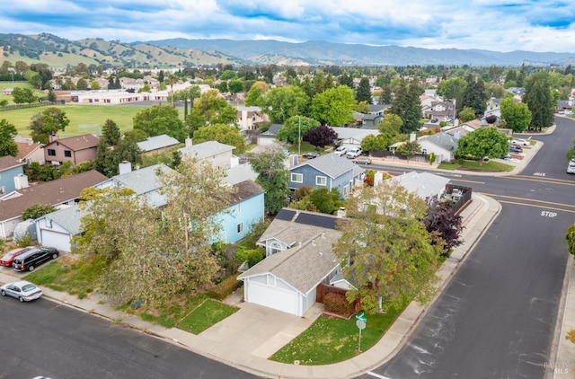 790 Morissette Way, Vacaville, CA 95687 - aerial perspective of suburban area with a mountain backdrop