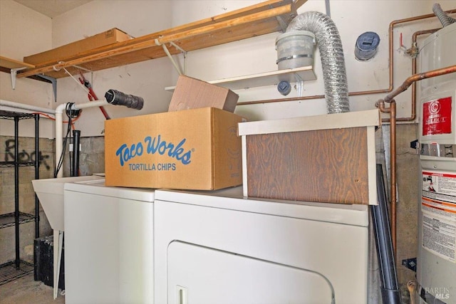 105 Virginia Ave Unit 2, Sebastopol, CA 95472 - laundry room with water heater