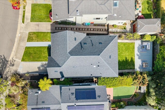 drone / aerial view