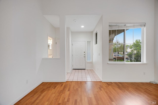 2916 Park Meadow Dr, Santa Rosa, CA 95407 - foyer featuring baseboards and light wood finished floors