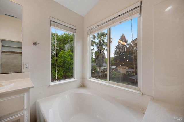 2916 Park Meadow Dr, Santa Rosa, CA 95407 - bathroom with a garden tub and vanity