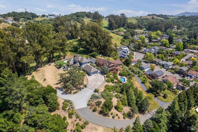 9 Canyon Ct, Petaluma, CA 94952 - drone / aerial view featuring a residential view
