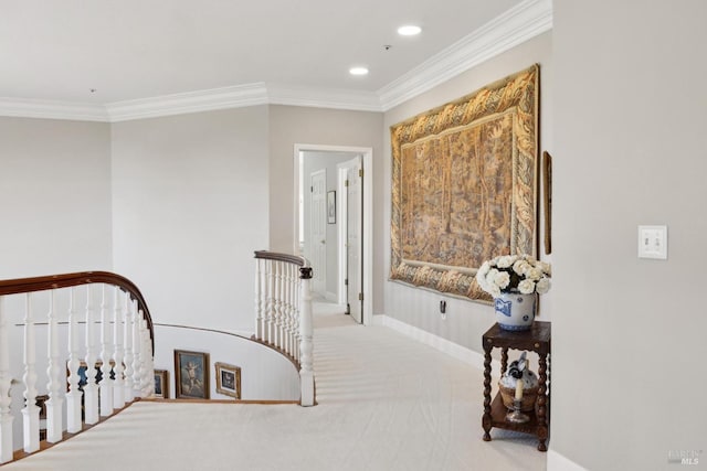 9 Canyon Ct, Petaluma, CA 94952 - unfurnished bedroom featuring crown molding, baseboards, carpet, and recessed lighting