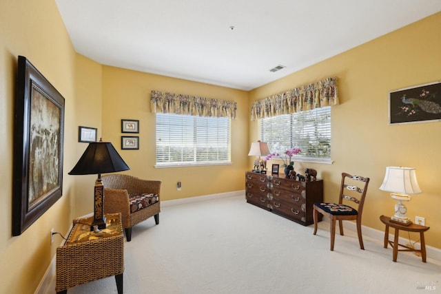 9 Canyon Ct, Petaluma, CA 94952 - living area featuring baseboards, plenty of natural light, and carpet