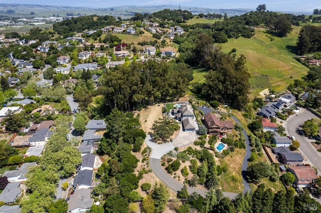 9 Canyon Ct, Petaluma, CA 94952 - birds eye view of property with a residential view