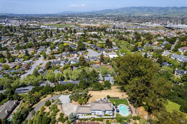 9 Canyon Ct, Petaluma, CA 94952 - bird's eye view featuring a mountain view