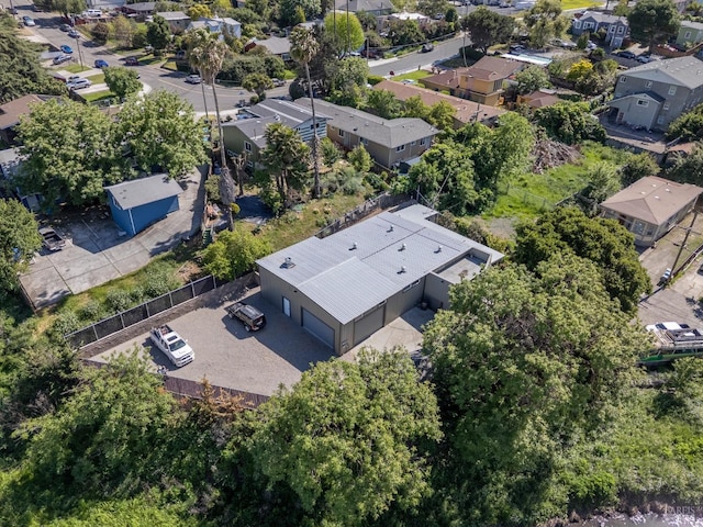 birds eye view of property featuring a residential view