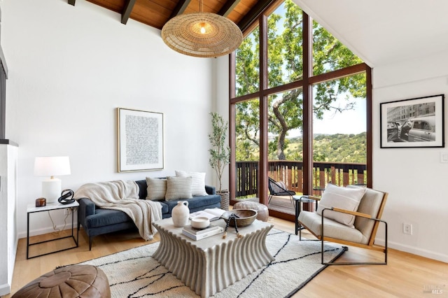 110 Stuyvesant Dr, San Anselmo, CA 94960 - sunroom / solarium featuring beam ceiling