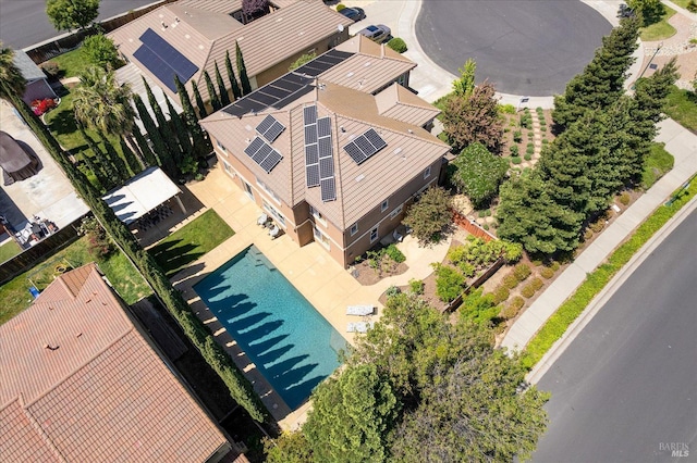 aerial view